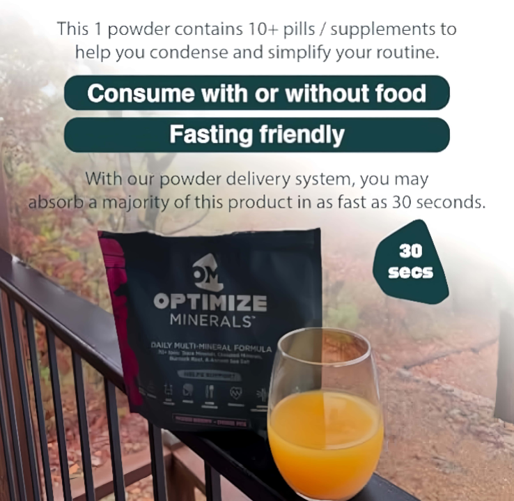 OPTIMIZE MINERALS™️